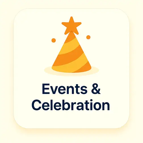 events & celebration